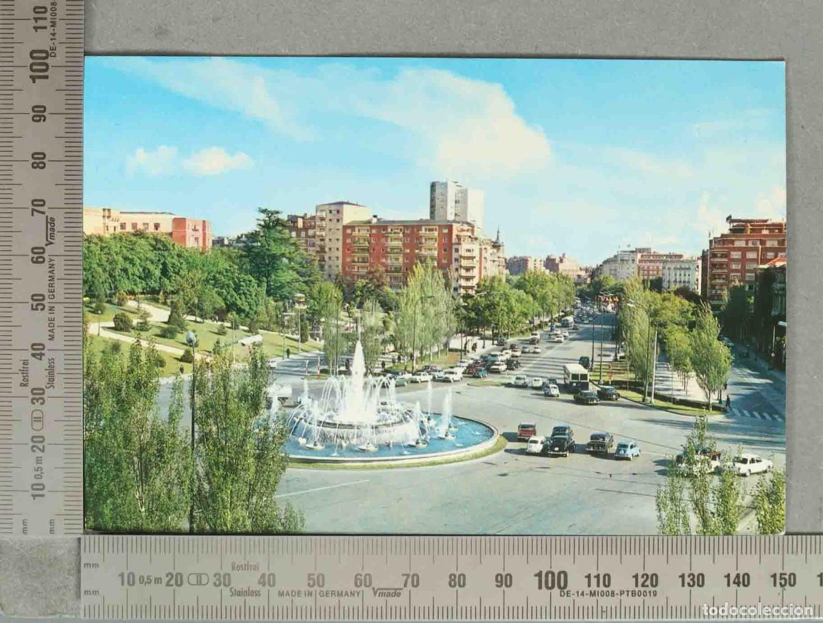 Postcards: POSTAL. Madrid - Plaza de San Juan de la Cruz - Paseo de la Castellana