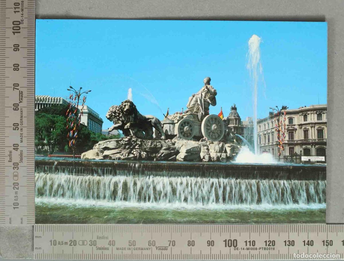 Postcards: POSTAL. Madrid - Fuente de Cibeles