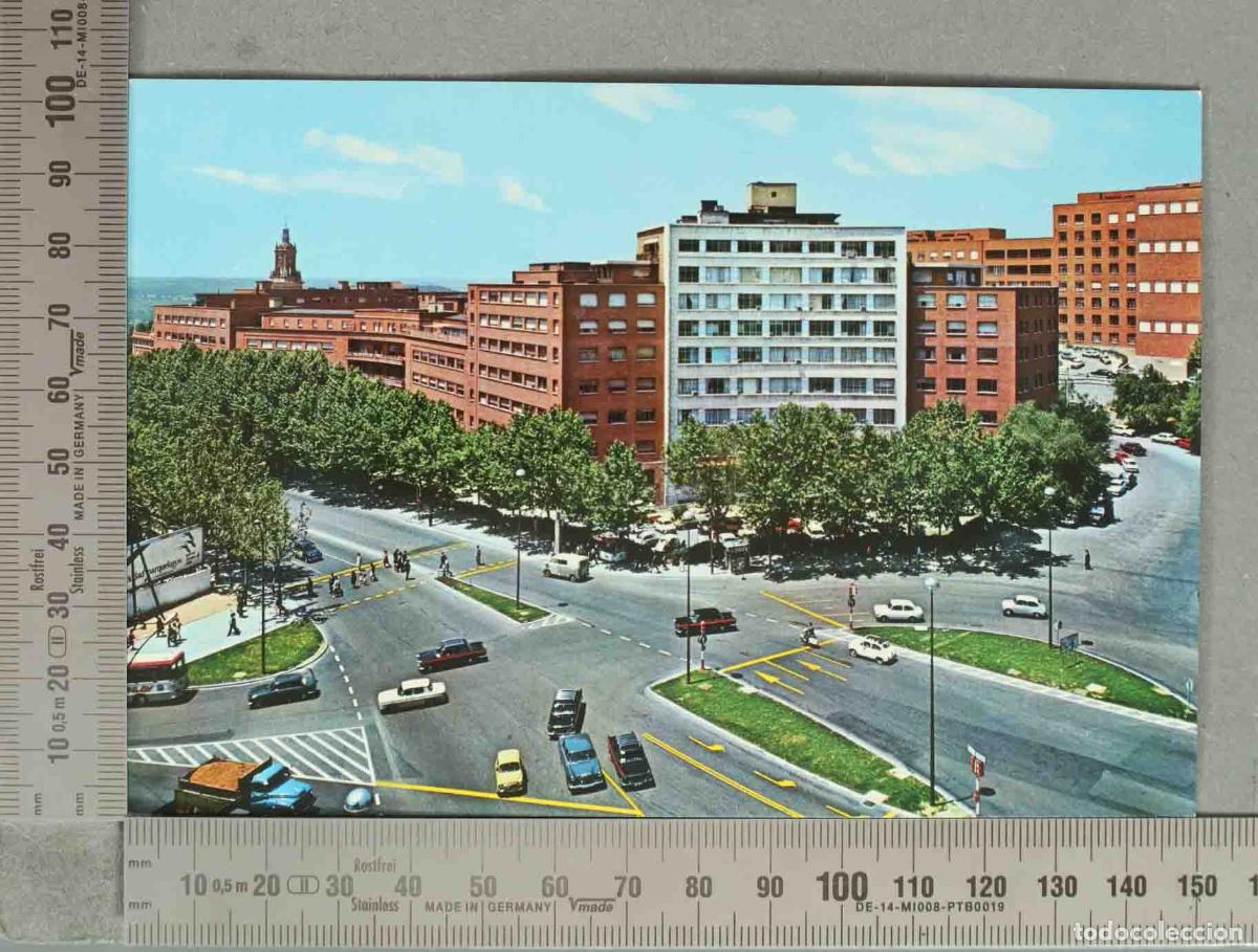 Postcards: POSTAL. Madrid - Plaza de Cristo Rey - Vista a&eacute;rea