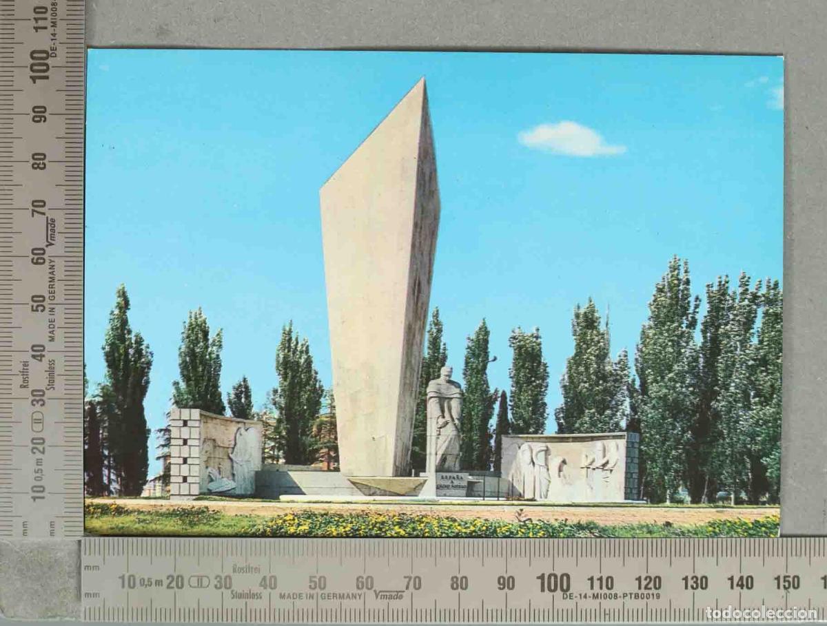 Postais: POSTAL. Madrid - Plaza de Castilla - Monumento a Calvo Sotelo
