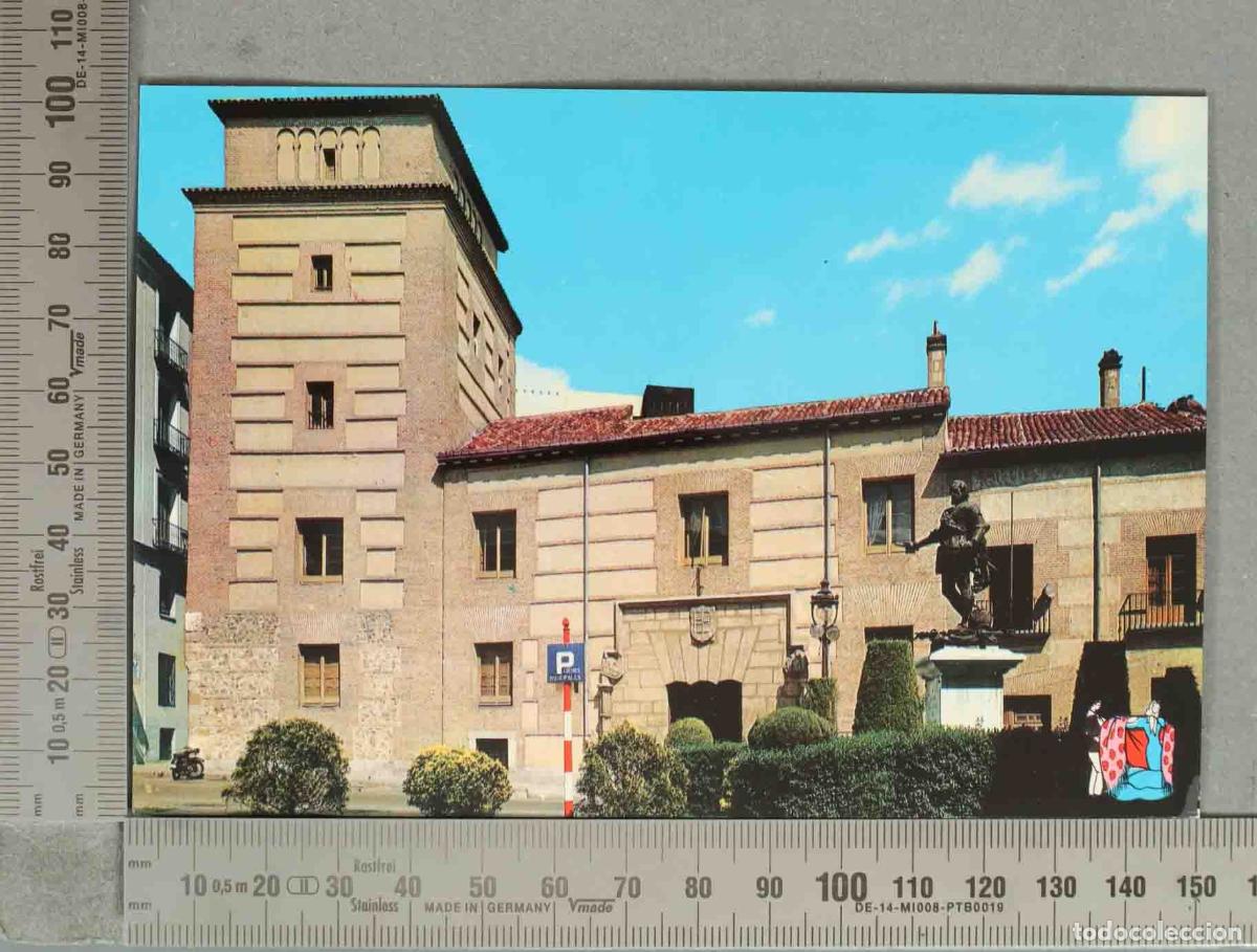 Postales: POSTAL. Madrid - Casa y Torre de los Lujanes - Plaza de la Villa
