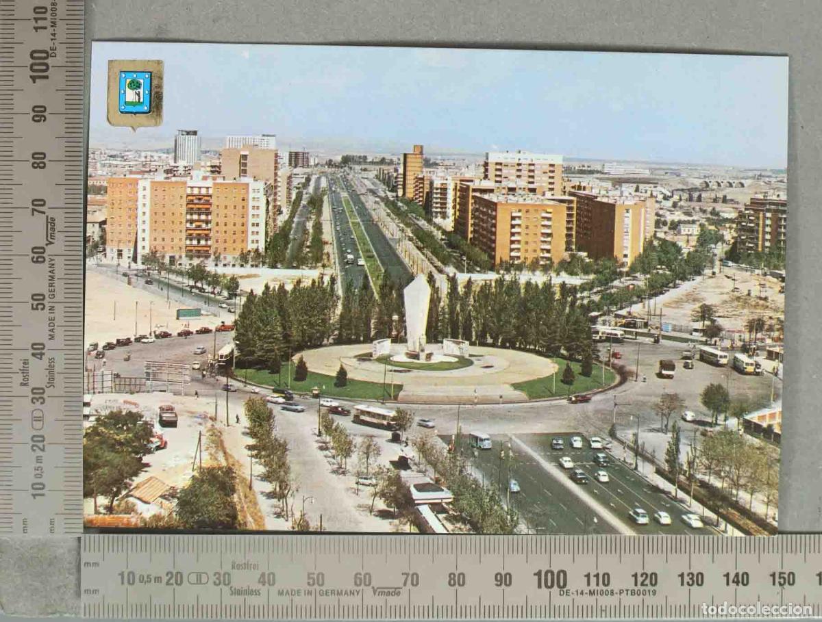 Postales: POSTAL. Madrid - Plaza de Castilla - Escudo de Oro