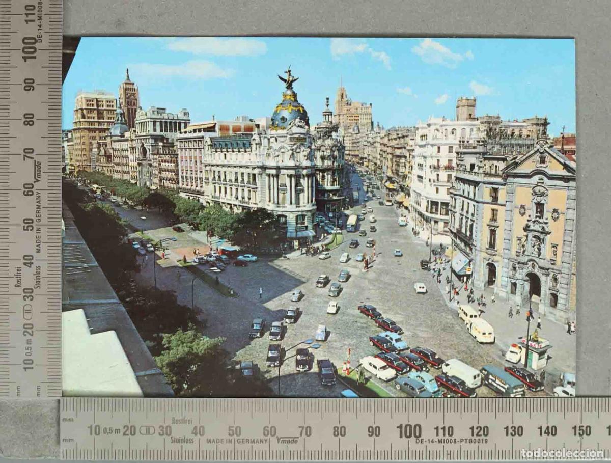 Postales: POSTAL. Madrid - Calle Alcal&aacute; y Avenida de Jos&eacute; Antonio