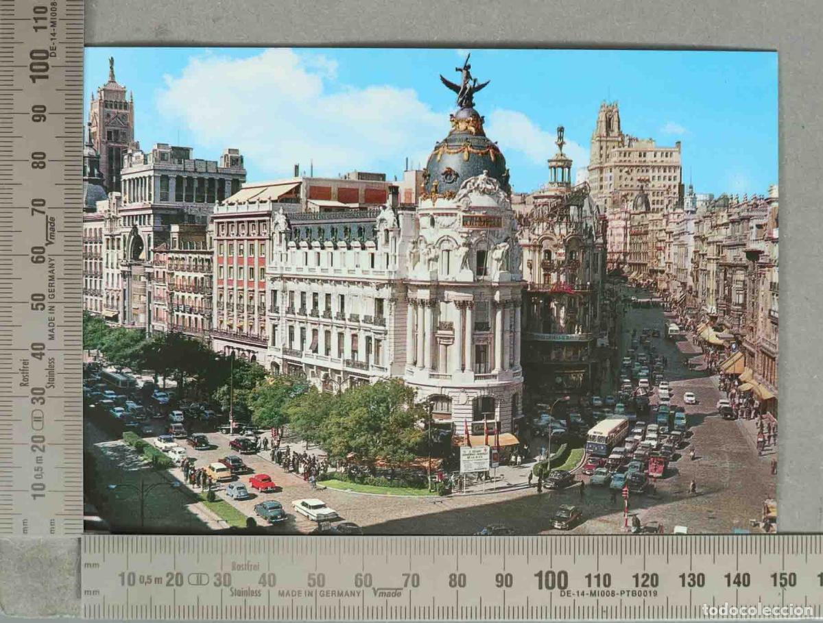 Postales: POSTAL. Madrid - Calle de Alcal&aacute; y Avenida de Jos&eacute; Antonio -