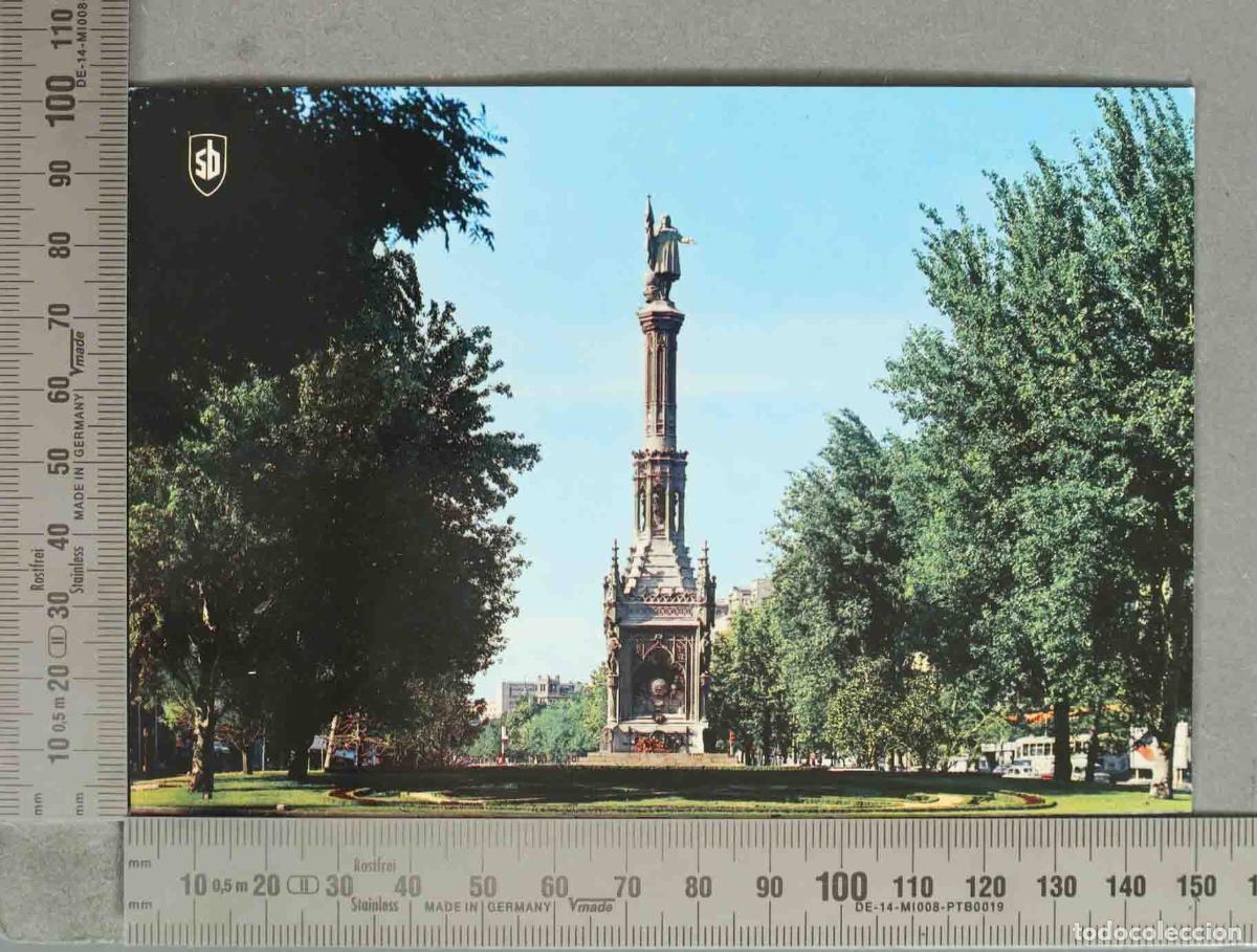 Postales: POSTAL. Madrid - Monumento a Col&oacute;n