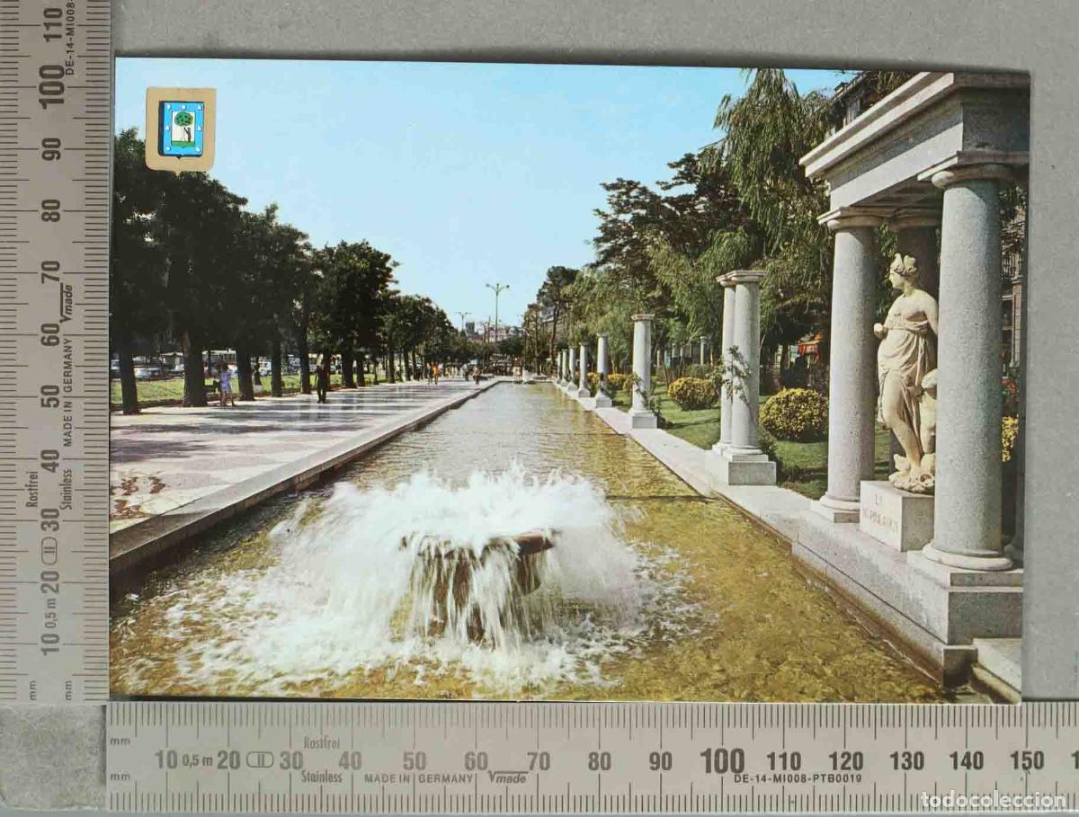 Postales: POSTAL. Madrid - Paseo de Recoletos - Fuentes
