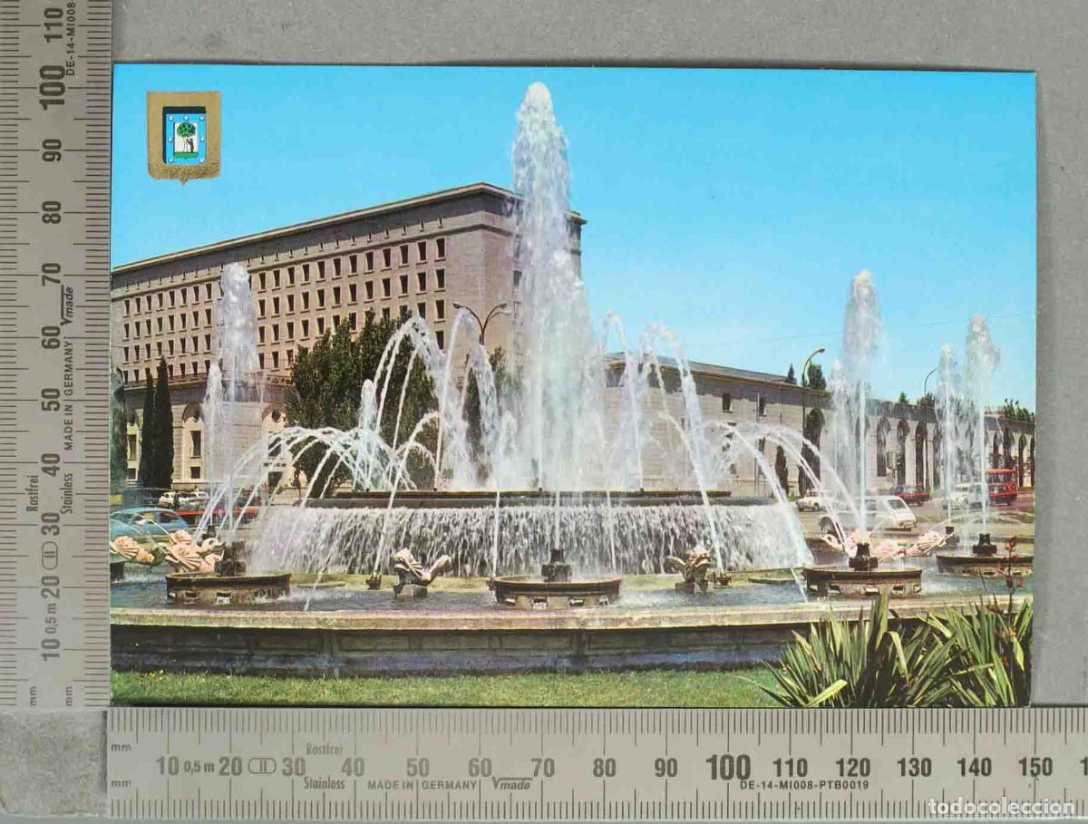 Postales: POSTAL. Madrid - Nuevos Ministerios - Fuente de San Juan de la Cruz