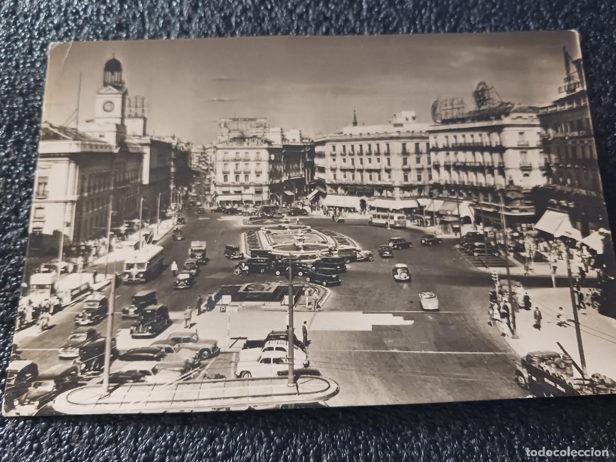 Postales: 4001 madrid, puerta del sol, ed. campa&ntilde;a, circulada