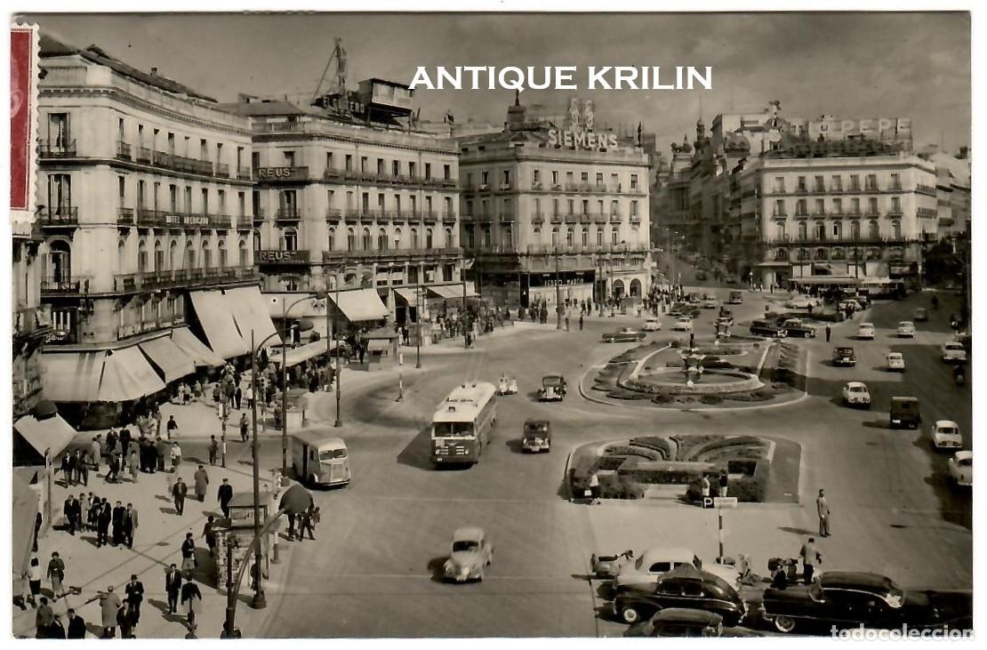 Postales: MADRID N&ordm; 164 PUERTA DEL SOL / POSTAL MADRID / FRANQUEADA