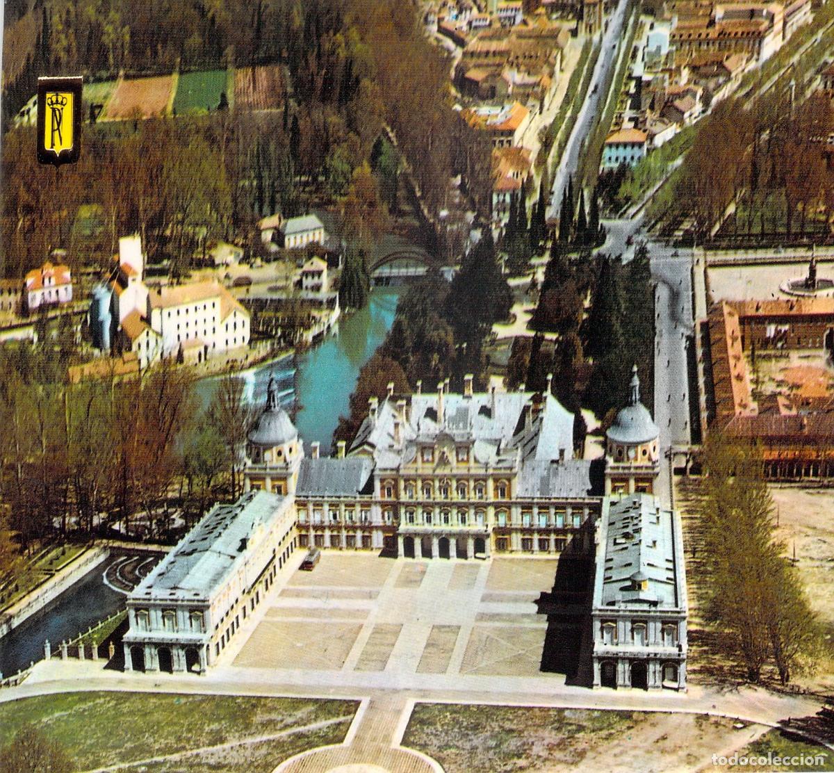 Postales: Postal Vista A&eacute;rea del Palacio Real de Aranjuez