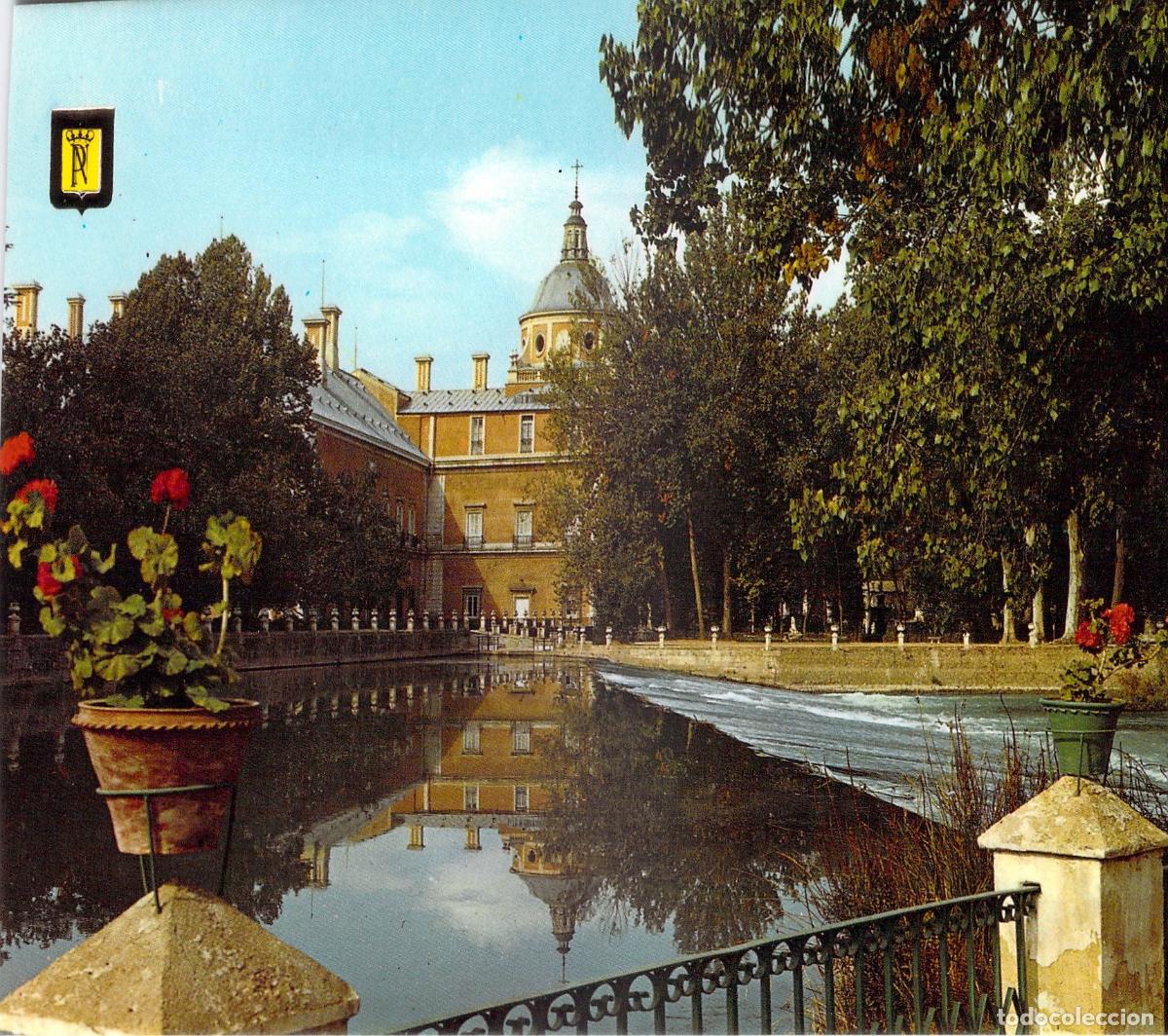 Postales: Postal Aranjuez Presa del Jard&iacute;n de la Isla