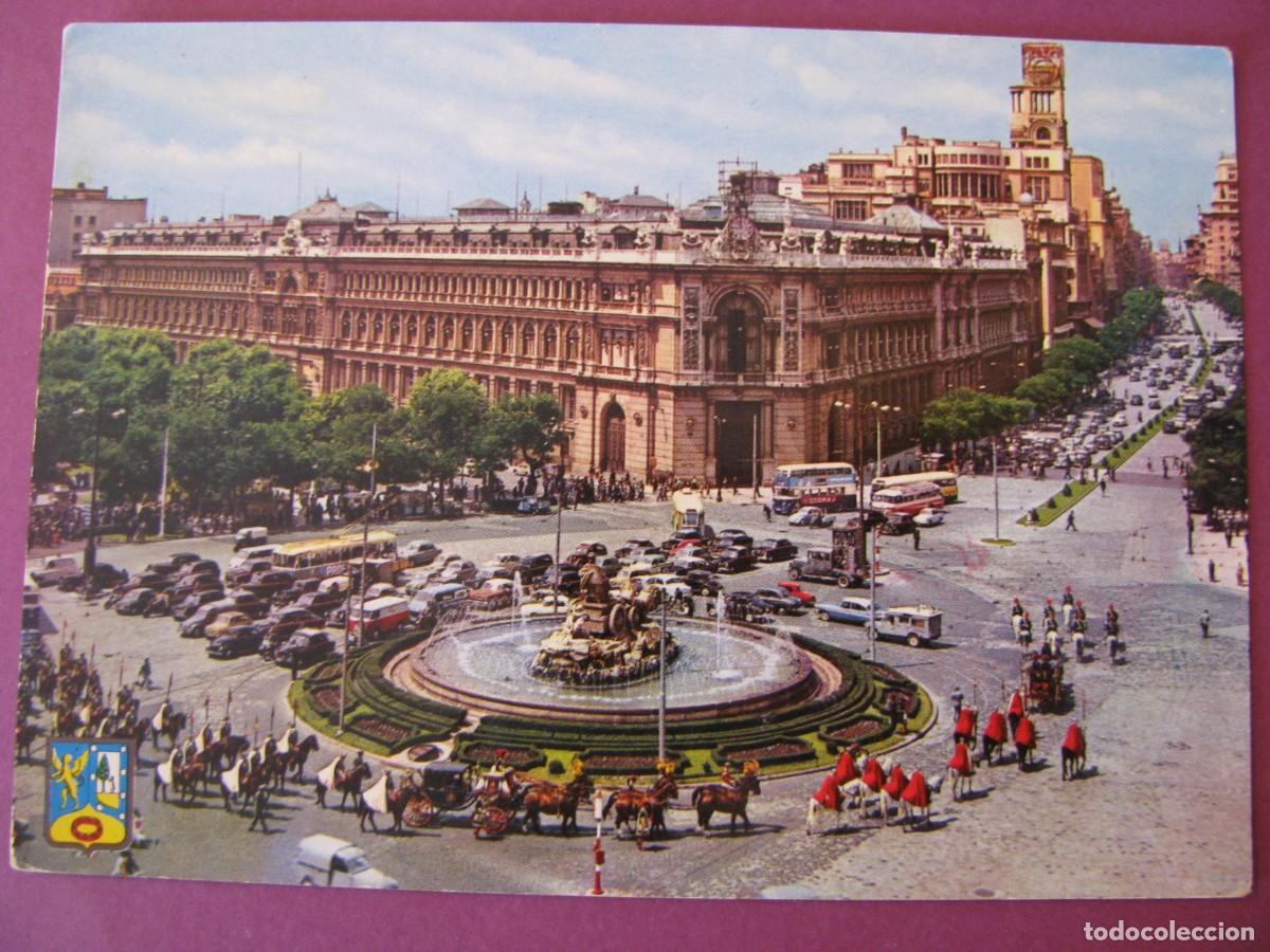 Postales: POSTAL DE MADRID. CIBELES Y CALLE DE ALCALA. DOMINGUEZ 14. ESCRITA