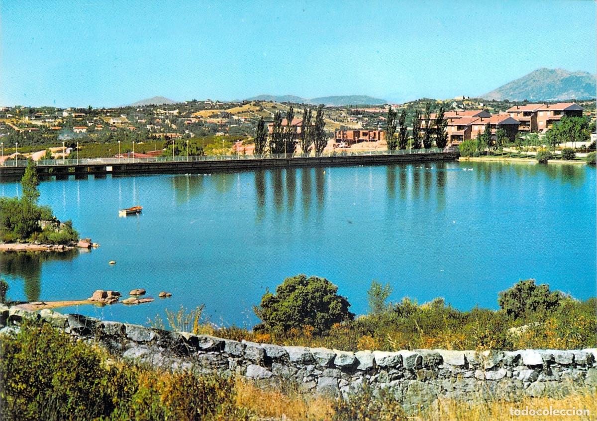 Postales: Postal de Torrelodones: Laguna de Ciudad Parquelagos, Madrid