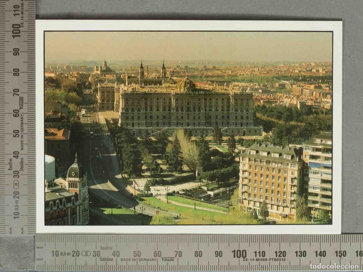 Postkarten: POSTAL. Madrid - Palacio Real y Jardines de Sabatini