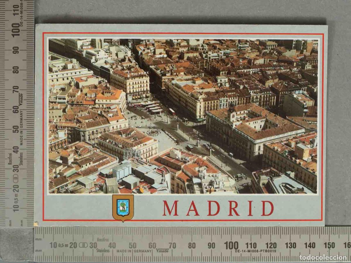 Postkarten: POSTAL. Madrid - PUERTA DEL SOL