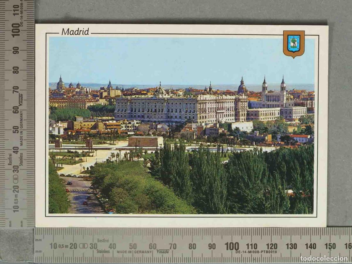 Postkarten: POSTAL. Madrid - Palacio Real y Catedral de la Almudena