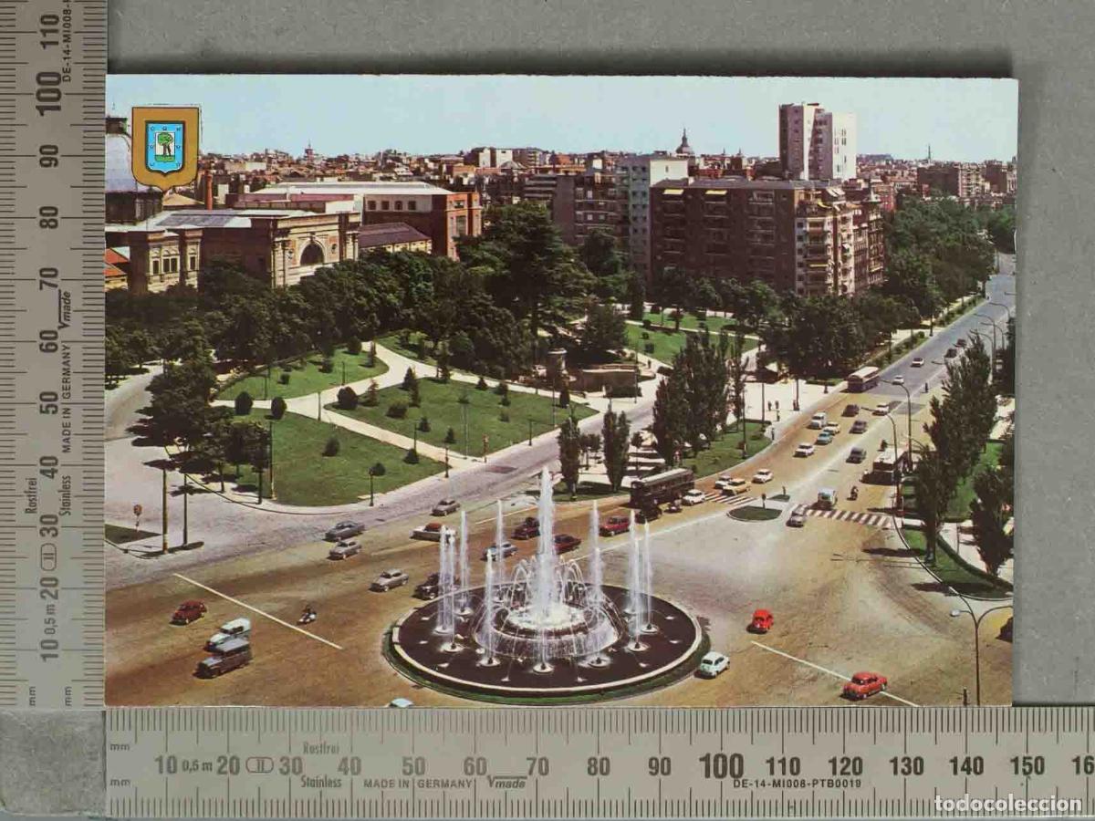 Postkarten: POSTAL. Madrid - Plaza de San Juan de la Cruz - Paseo de la Castellana