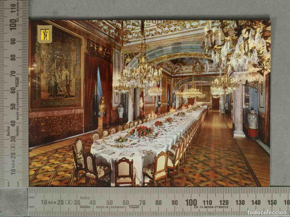 Postkarten: POSTAL. Palacio Real de Madrid - Comedor de gala
