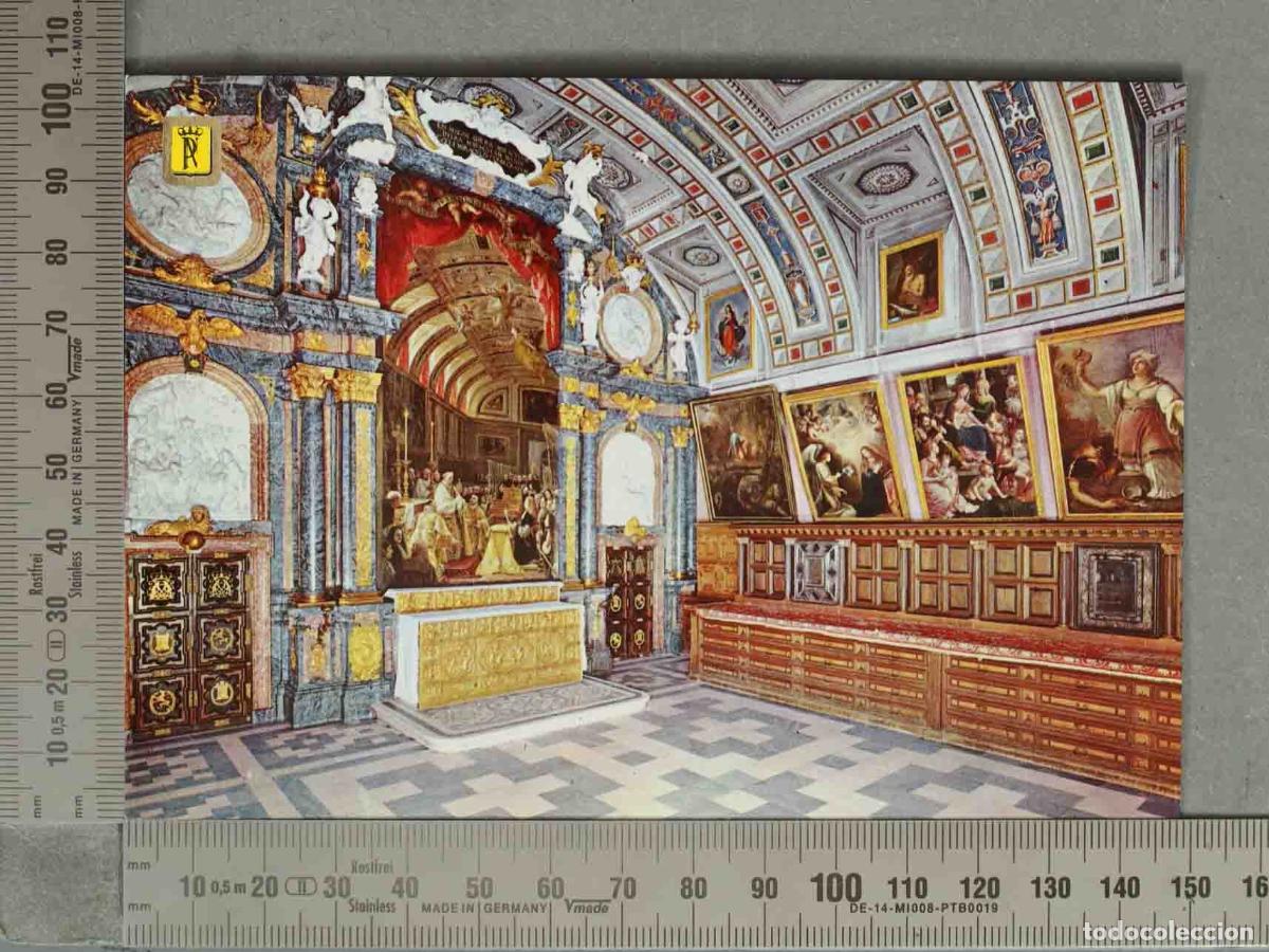 Postkarten: POSTAL. El Escorial - Sacrist&iacute;a - Patrimonio Nacional