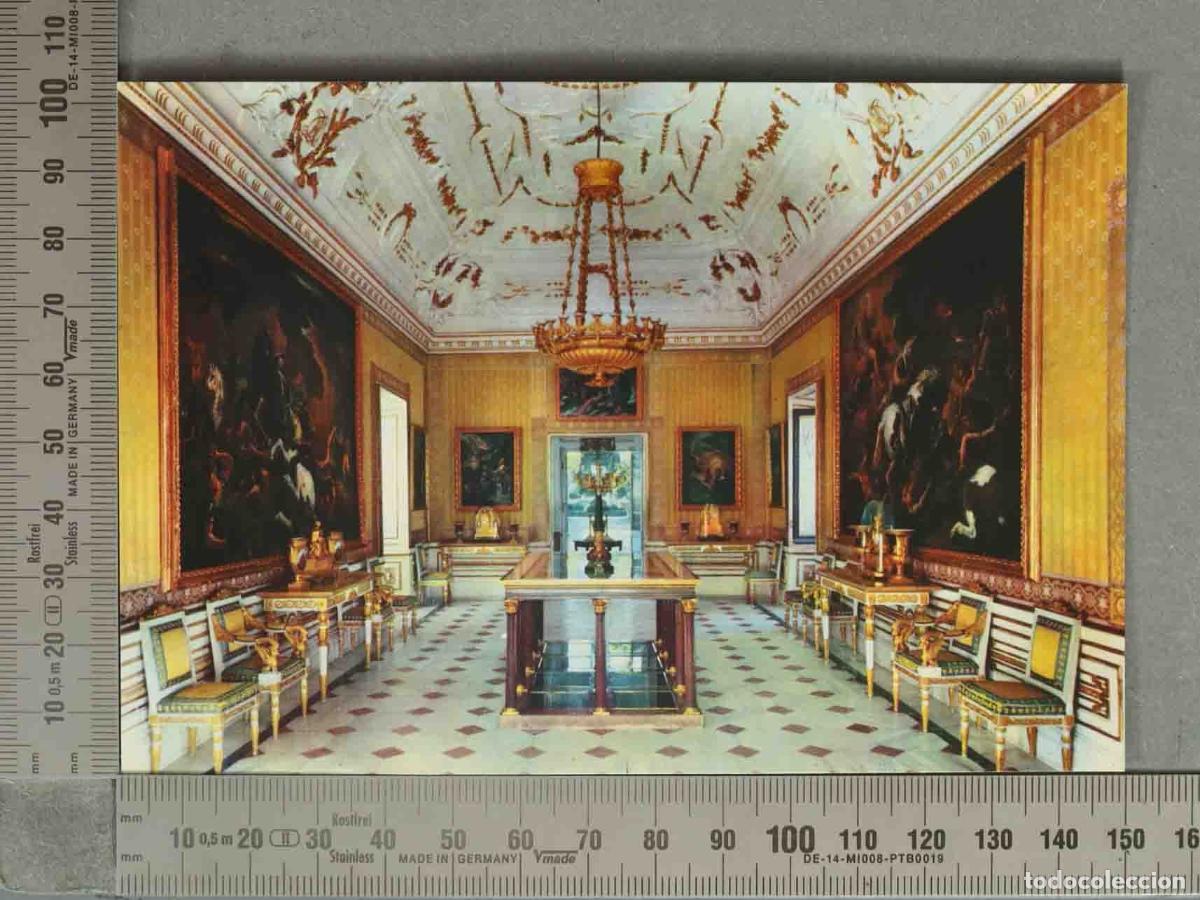 Postkarten: POSTAL. San Lorenzo de El Escorial - Casita del Pr&iacute;ncipe - Comedor de Gala