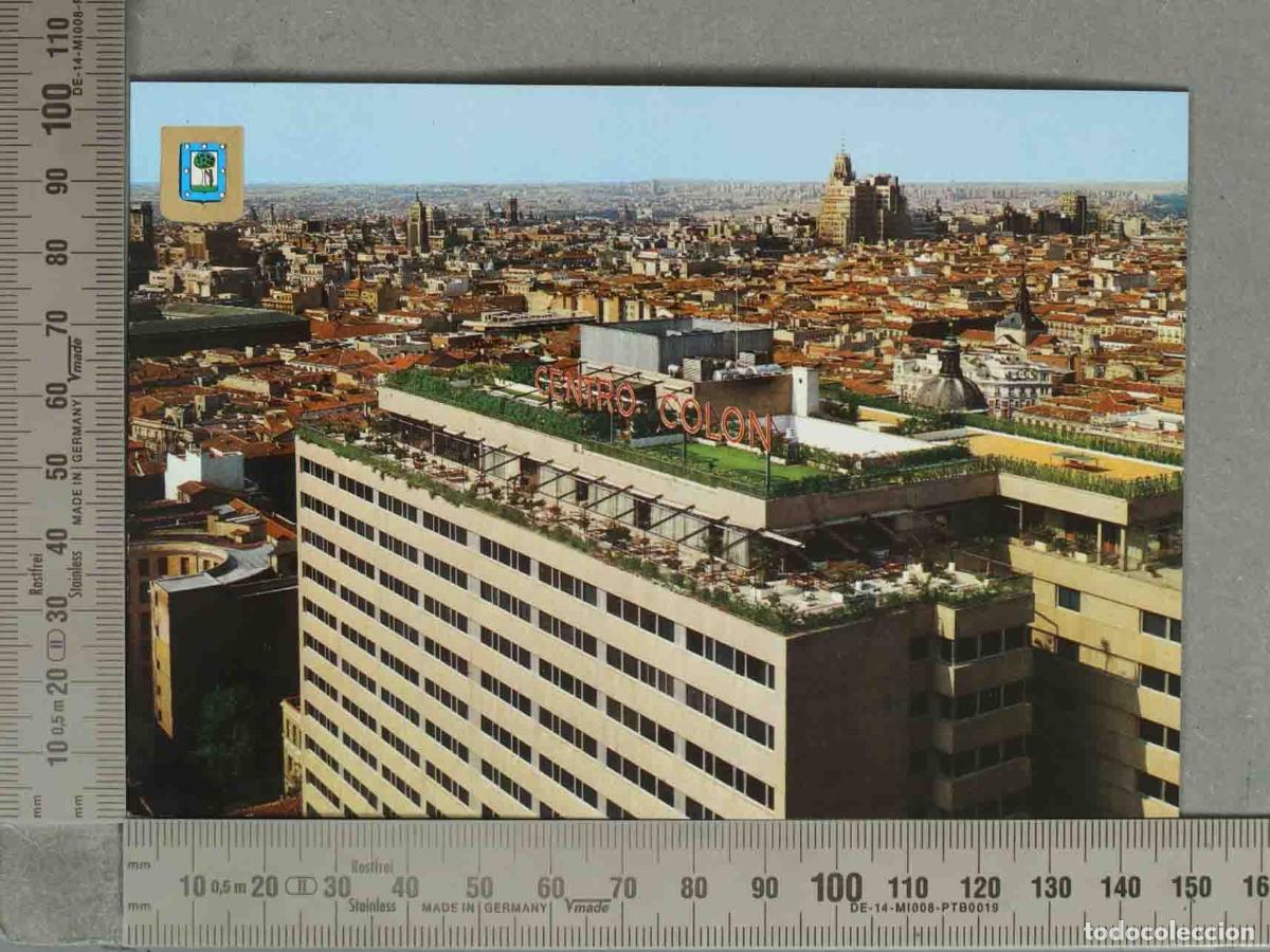 Postkarten: POSTAL. Madrid - Centro Col&oacute;n - Apartamentos - Vista parcial - Ediciones Dom&iacute;nguez