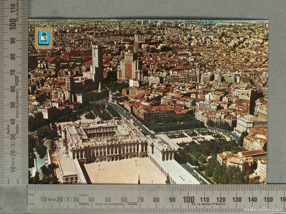 Postkarten: POSTAL. Madrid - Vista a&eacute;rea - Ediciones Dom&iacute;nguez