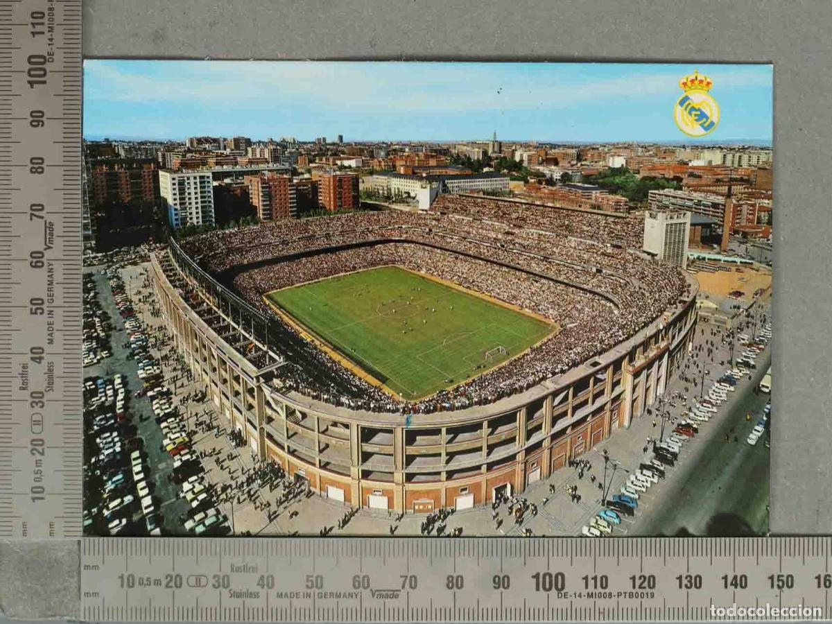 Postkarten: POSTAL. Madrid - Estadio Santiago Bernab&eacute;u - Ediciones Beascoa