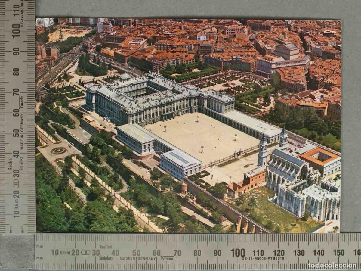 Postkarten: POSTAL. Palacio de Oriente - Madrid - Vista a&eacute;rea - Ediciones Edifax