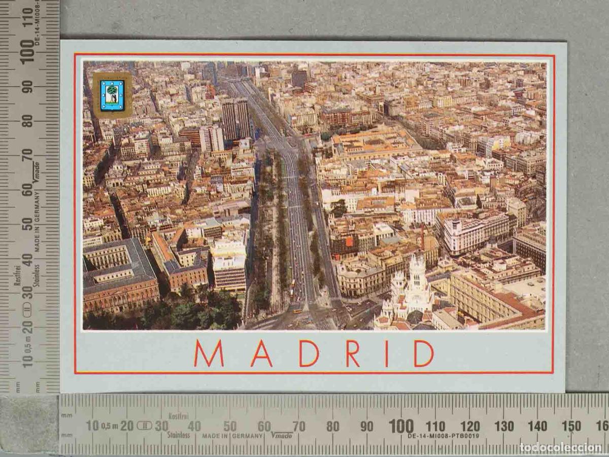 Postales: POSTAL. Madrid - Vista a&eacute;rea