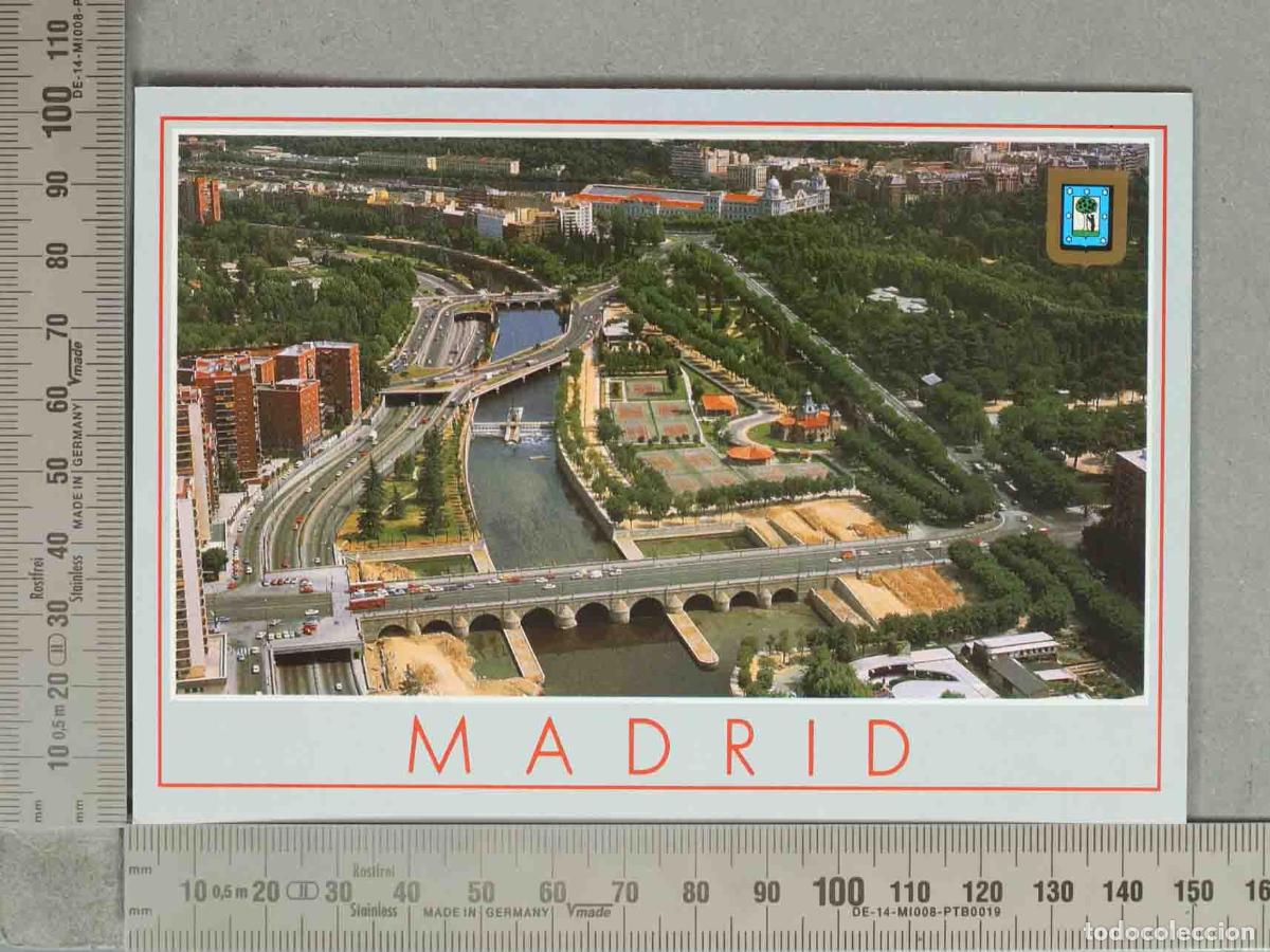 Postales: POSTAL. Madrid - R&iacute;o Manzanares