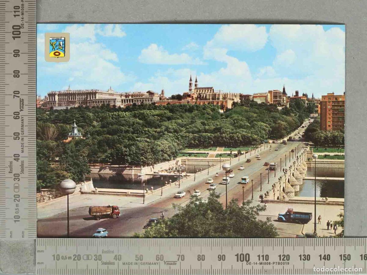 Postales: POSTAL. Madrid - Puente de Segovia - Vista parcial - Ediciones Fisa