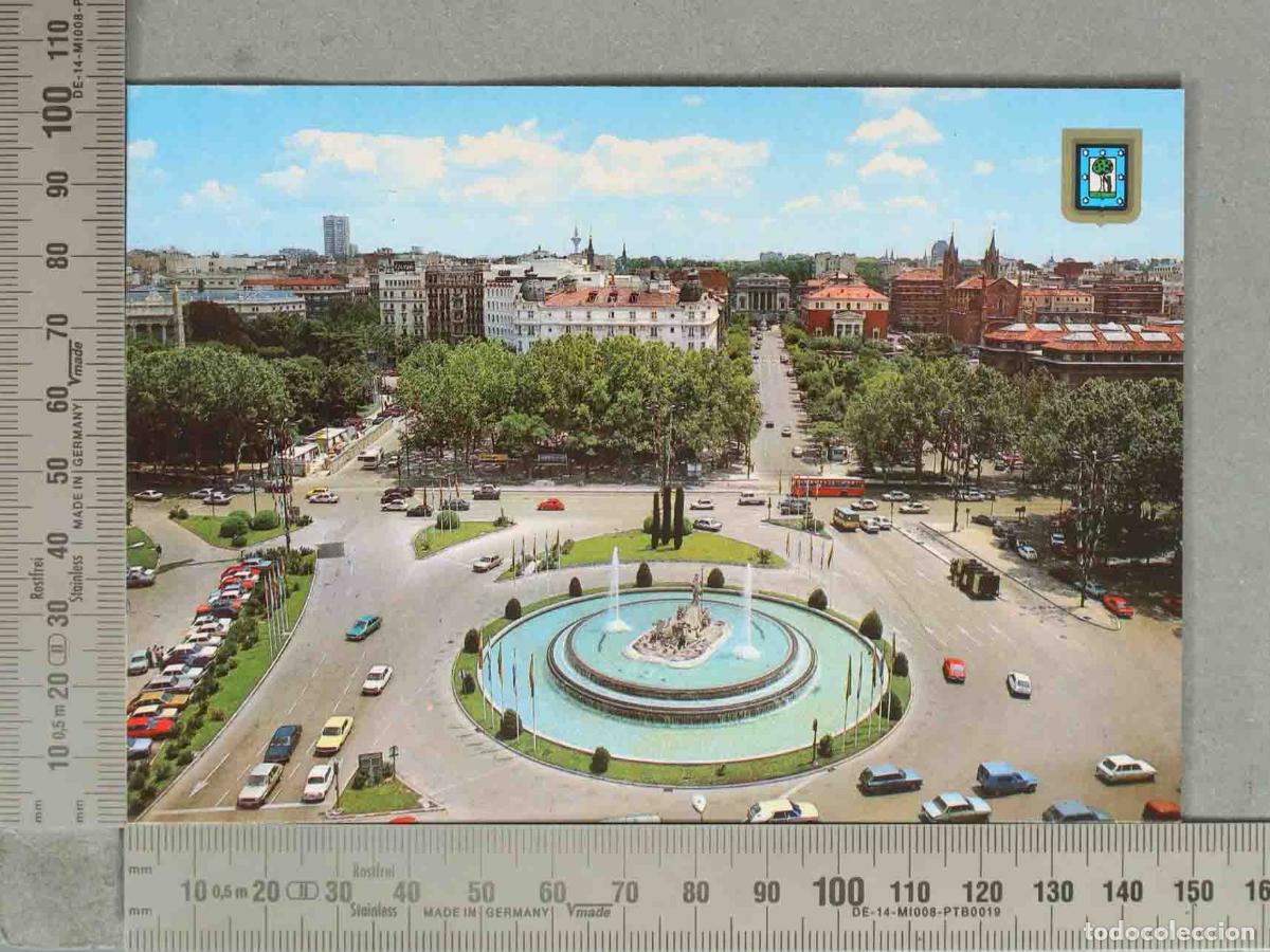 Postales: POSTAL. Madrid - Fuente de Neptuno - Dominguez