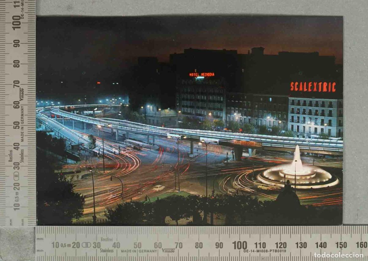 Postales: POSTAL. Madrid - Atocha - Scalextric