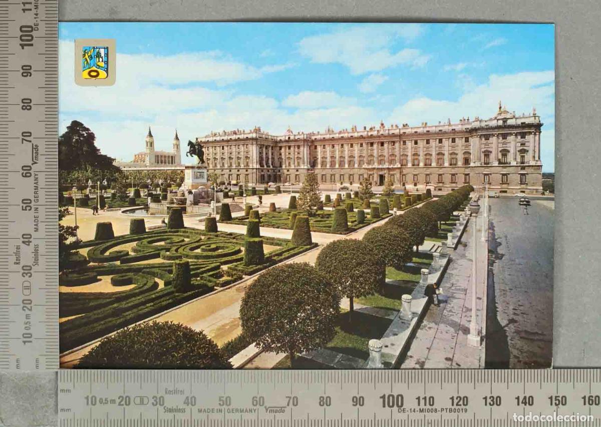 Postales: POSTAL. Madrid - Palacio Real y Jardines de Sabatini