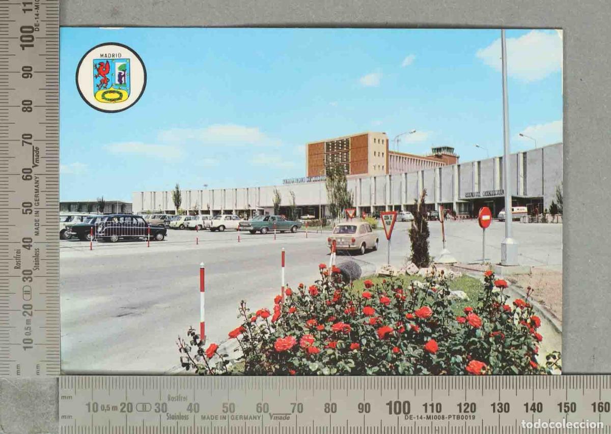 Cartoline: POSTAL. MADRID Aeropuerto Internacional de Barajas