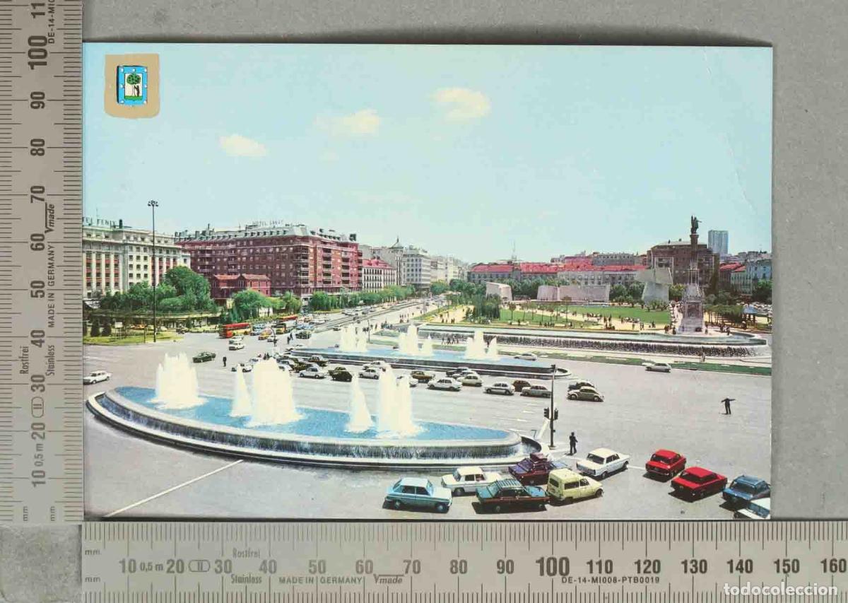 Postcards: POSTAL. MADRID Plaza de la Hispanidad (Col&oacute;n