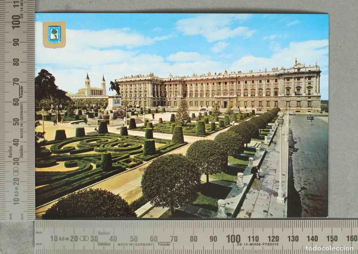 Postales: POSTAL. Madrid - Palacio Real - Jardines de Sabatini