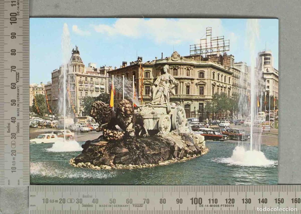 Postales: POSTAL. Madrid - Plaza de Cibeles