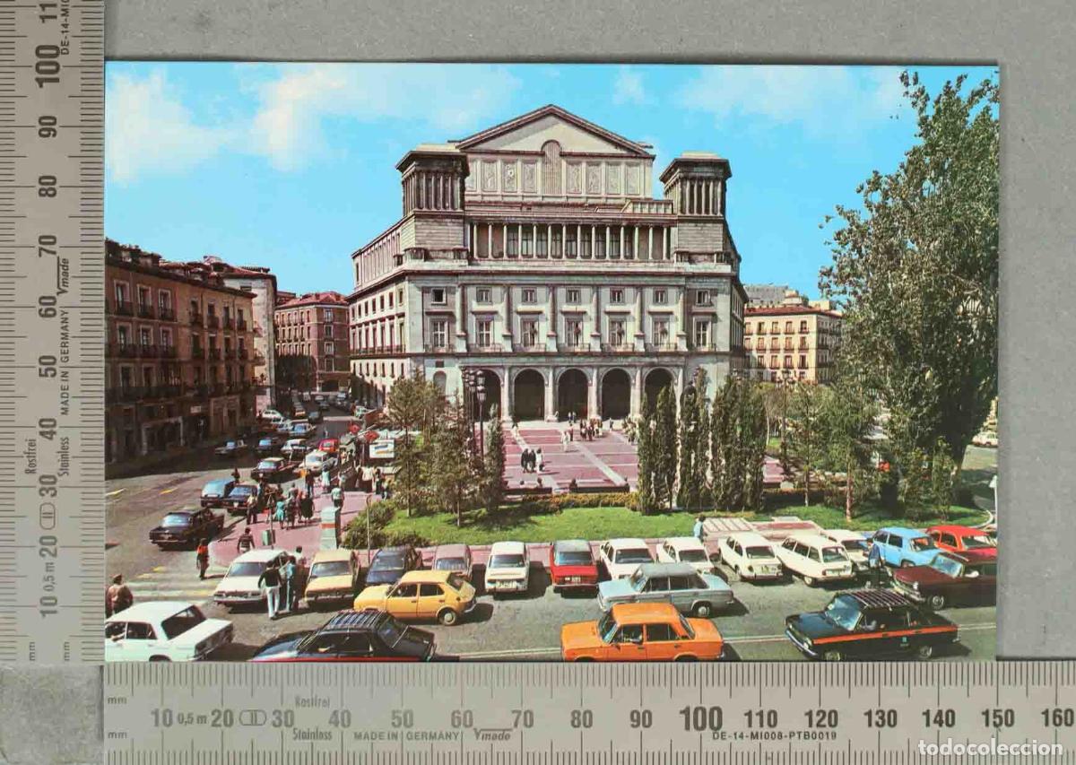 Postales: POSTAL. Madrid - Teatro de la Opera - Plaza de Isabel II