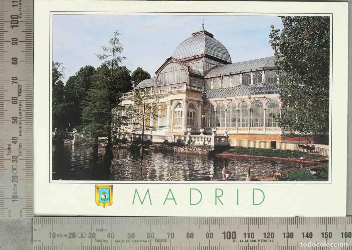 Postales: POSTAL. Madrid - El Palacio de Cristal - Retiro