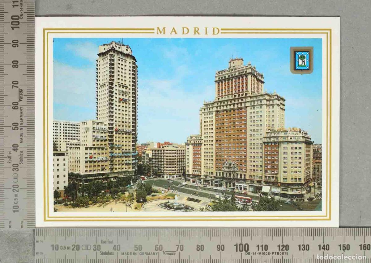 Postales: POSTAL. Madrid - Plaza de Espa&ntilde;a
