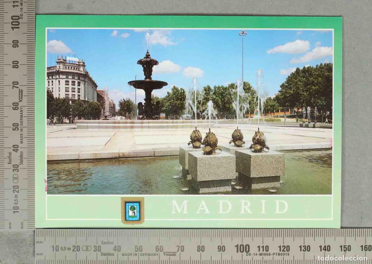 Postales: POSTAL. MADRID Fuente Glorieta Carlos V
