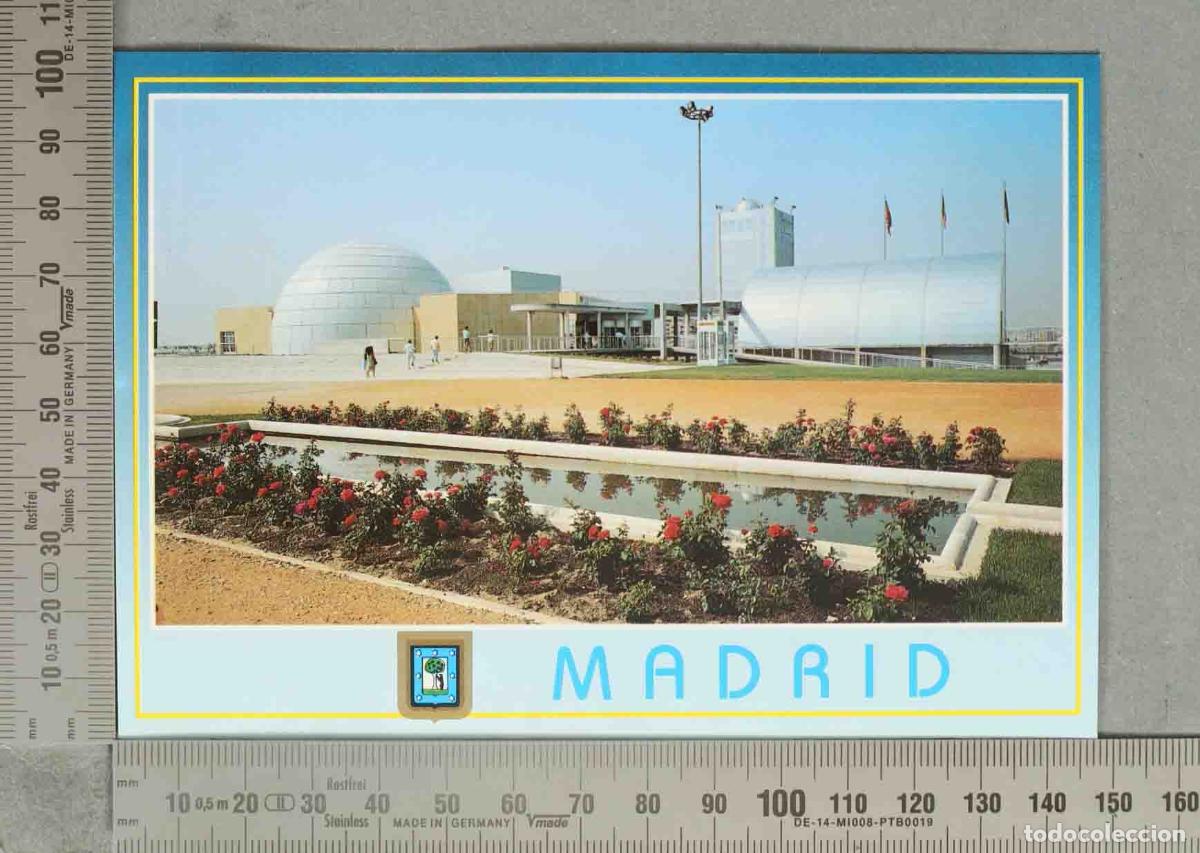 Postales: POSTAL. Madrid - Planetario - Parque Tierno Galv&aacute;n