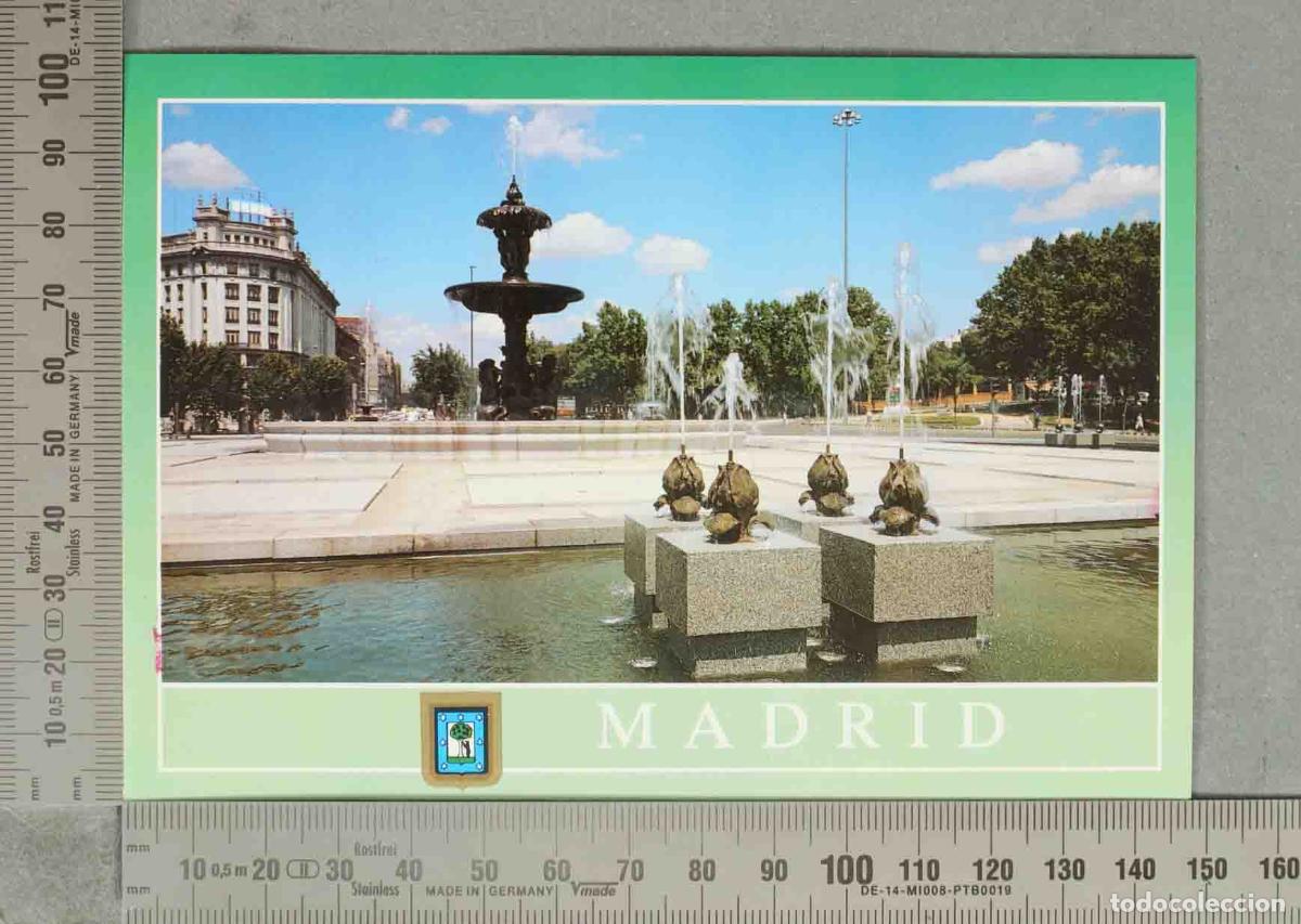 Postales: POSTAL. MADRID Fuente Glorieta Carlos V