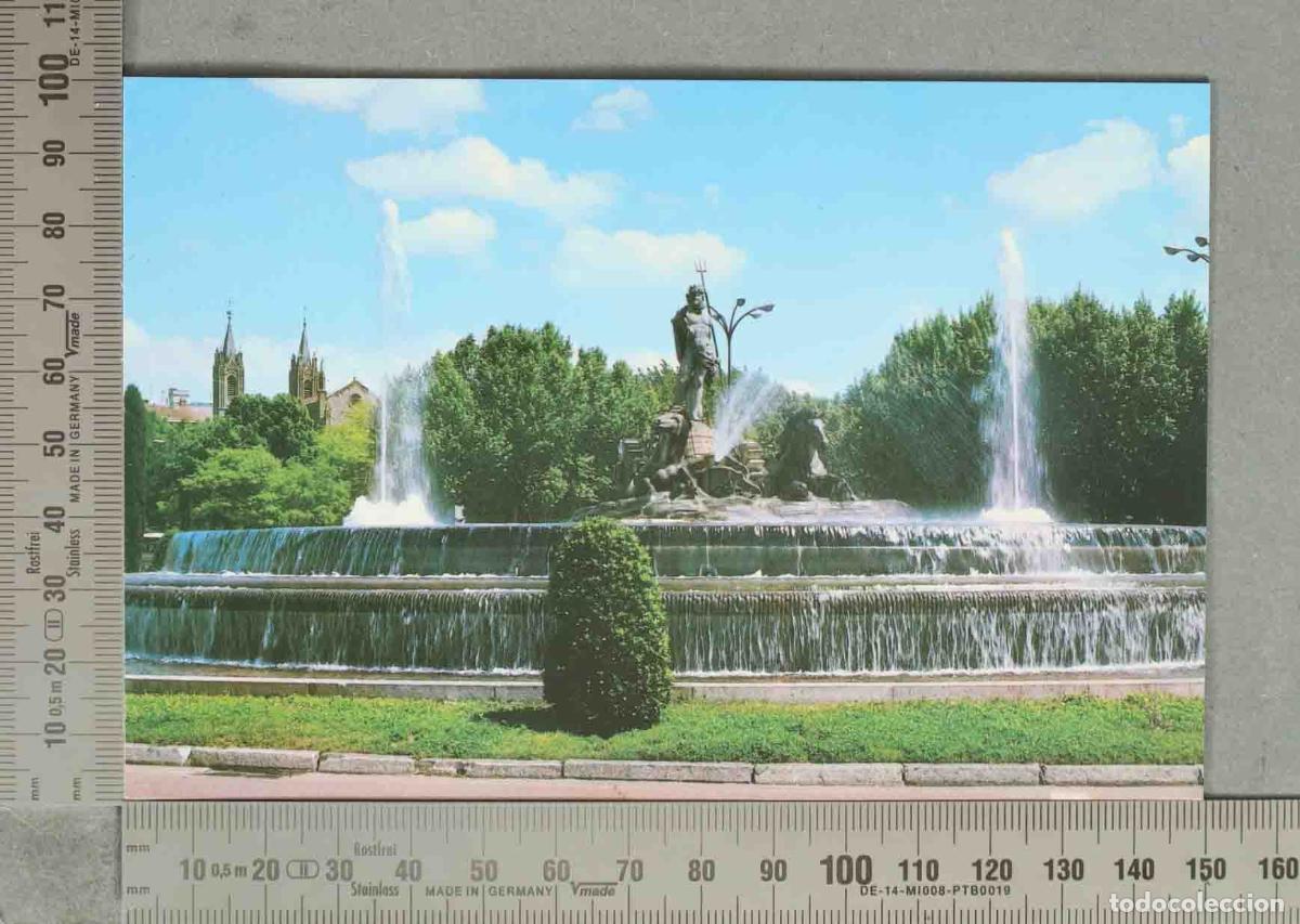 Postales: POSTAL. Madrid - Fuente de NEPTUNO