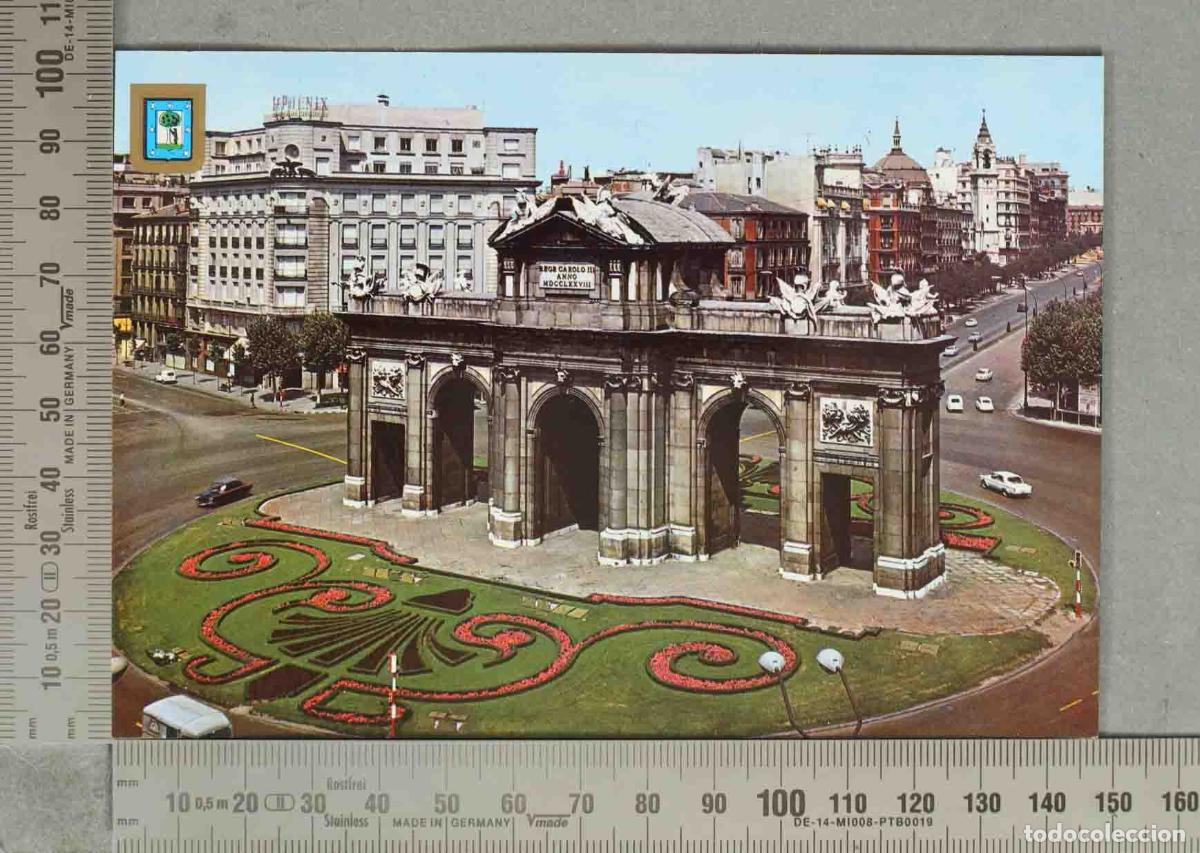 Postales: POSTAL. Madrid - Puerta de Alcal&aacute;