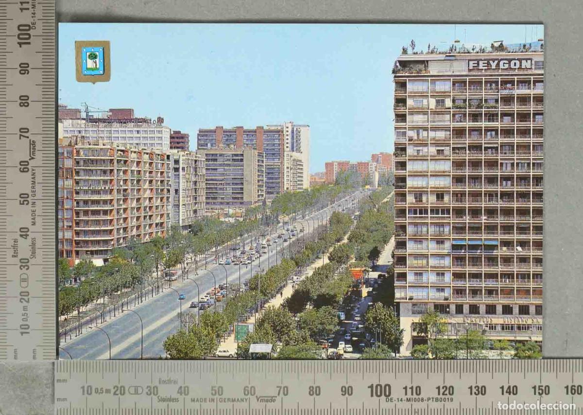 Postales: POSTAL. Avenida Generaliaimo MADRD