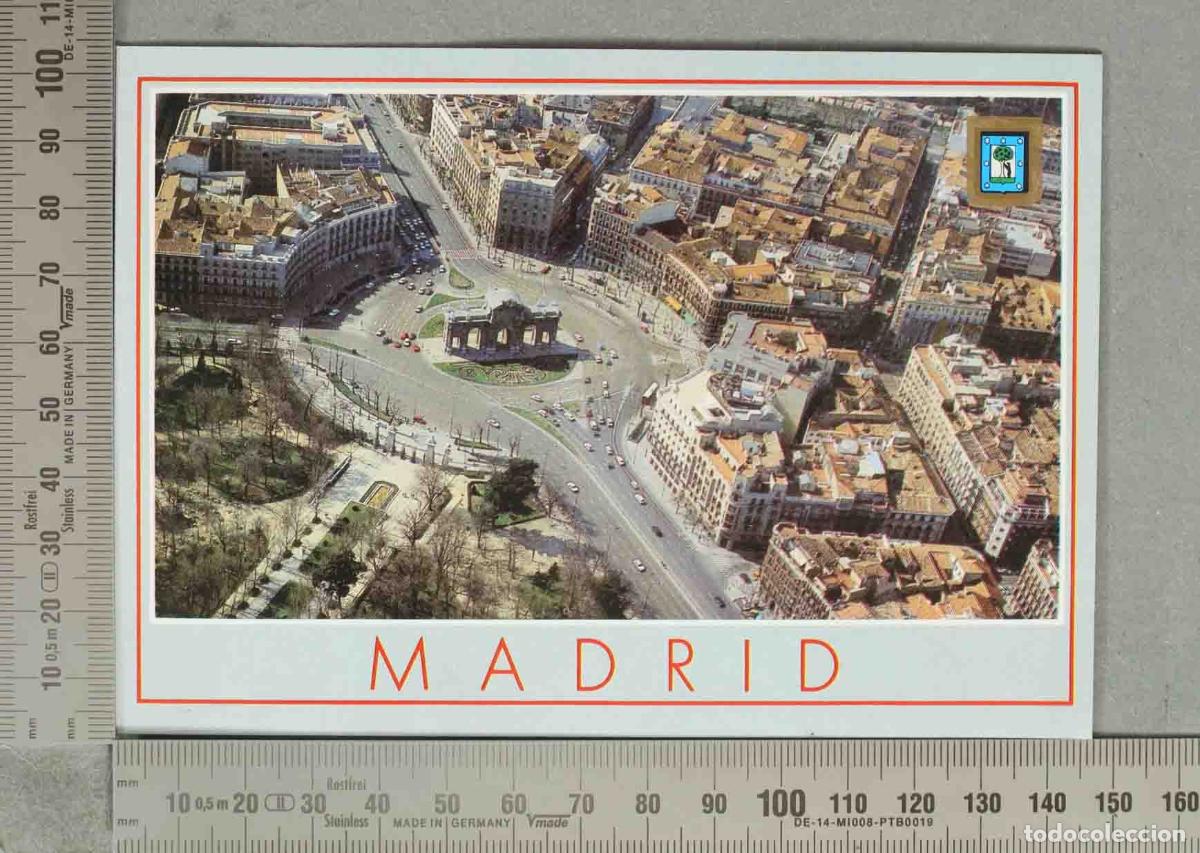Postales: POSTAL. Madrid - Puerta de Alcal&aacute; - Plaza de la Independencia