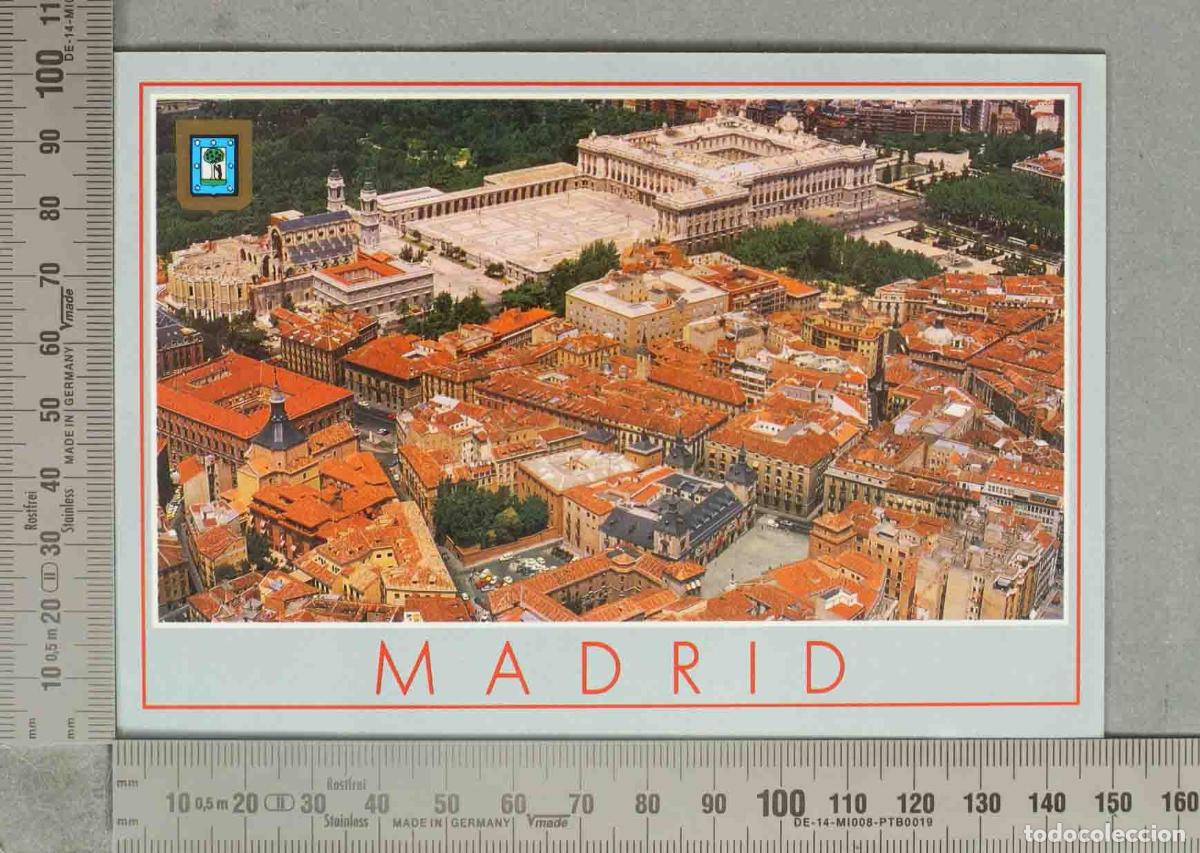 Postais: POSTAL. Madrid - Vista a&eacute;rea - Palacio Real