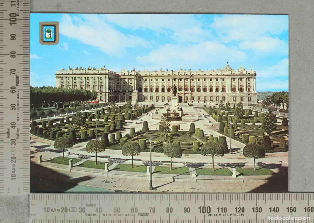 Postales: POSTAL. Palacio Real y Jardines de Sabatini - Madrid